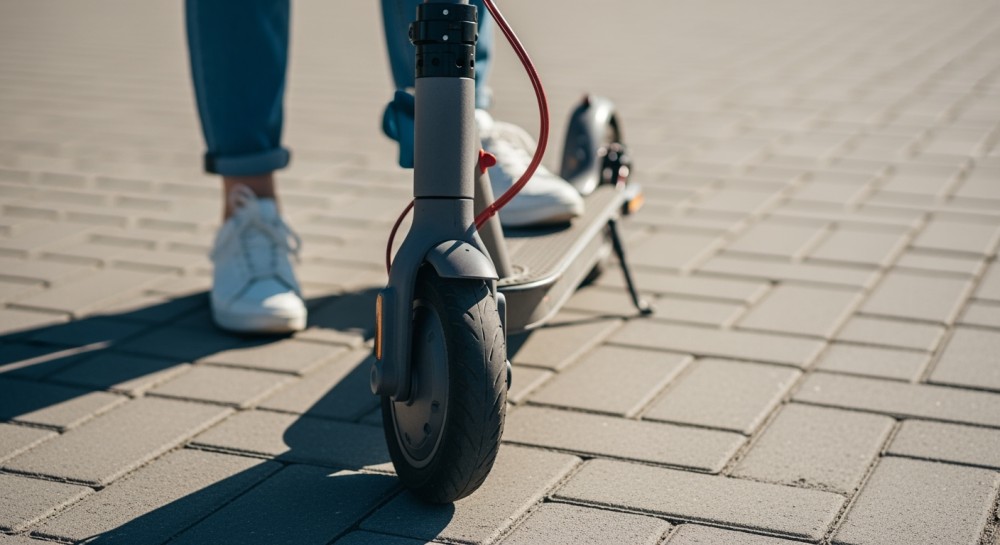 Quad przewrócił się na drodze gruntowej, kierowca trafił do szpitala