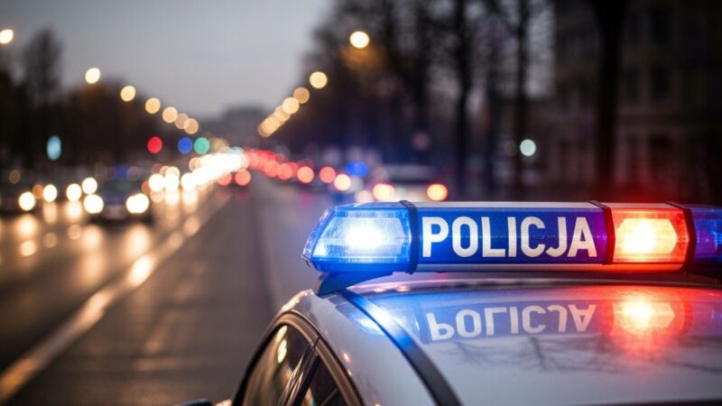 Weekendowe incydenty drogowe w powiecie lidzbarskim: pijani kierowcy i kolizje