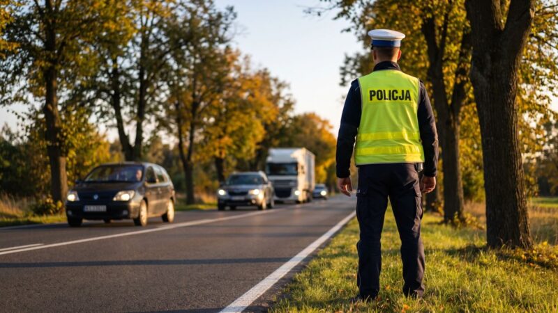 Młody kierowca w niebezpieczeństwie: Sądowe konsekwencje brawurowej jazdy