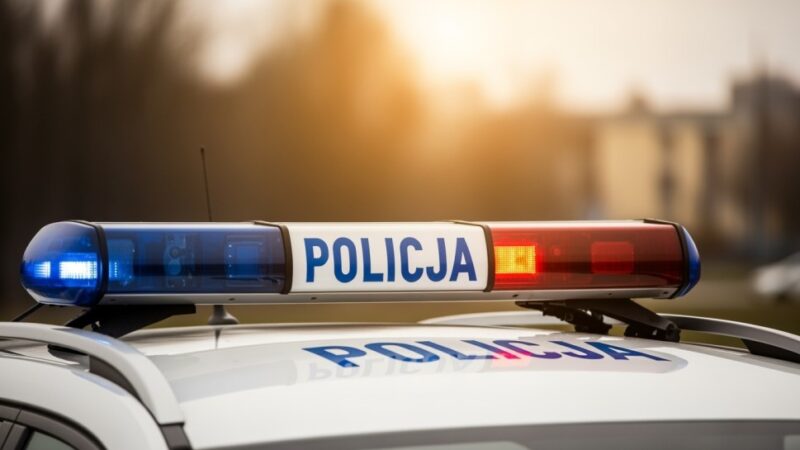 Policjanci odnaleźli zagubionego seniora w Ornecie w środku nocy