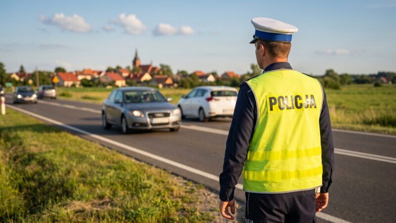 Kierowca z 2,6 promila uderzył w zaparkowany samochód, 68-latek go ujął